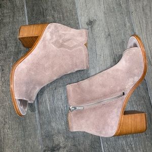 FRYE Danica Peep Toe Bootie - Like New